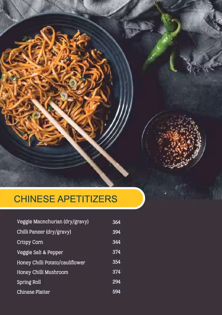 Food menu card 3